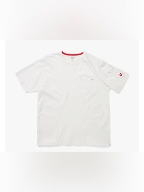 NWT Hedley & Bennett Chef Tee White Supima Cotton Unisex Size Large $40 Retail